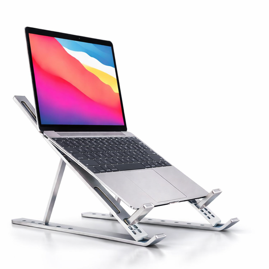 Premium Aluminum Foldable Adjustable Laptop Stand