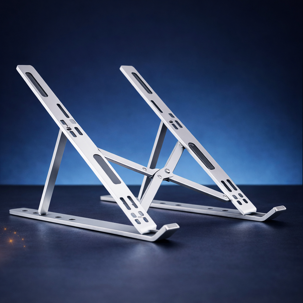 Premium Aluminum Foldable Adjustable Laptop Stand