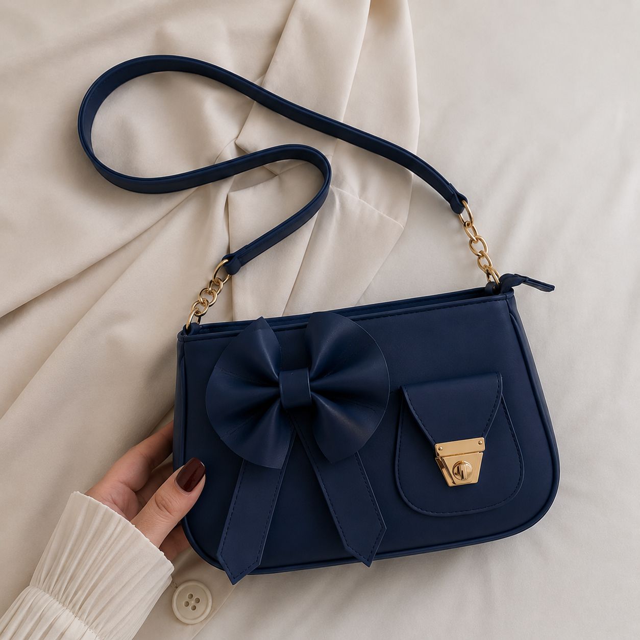 Bella Bow Shoulder Bag