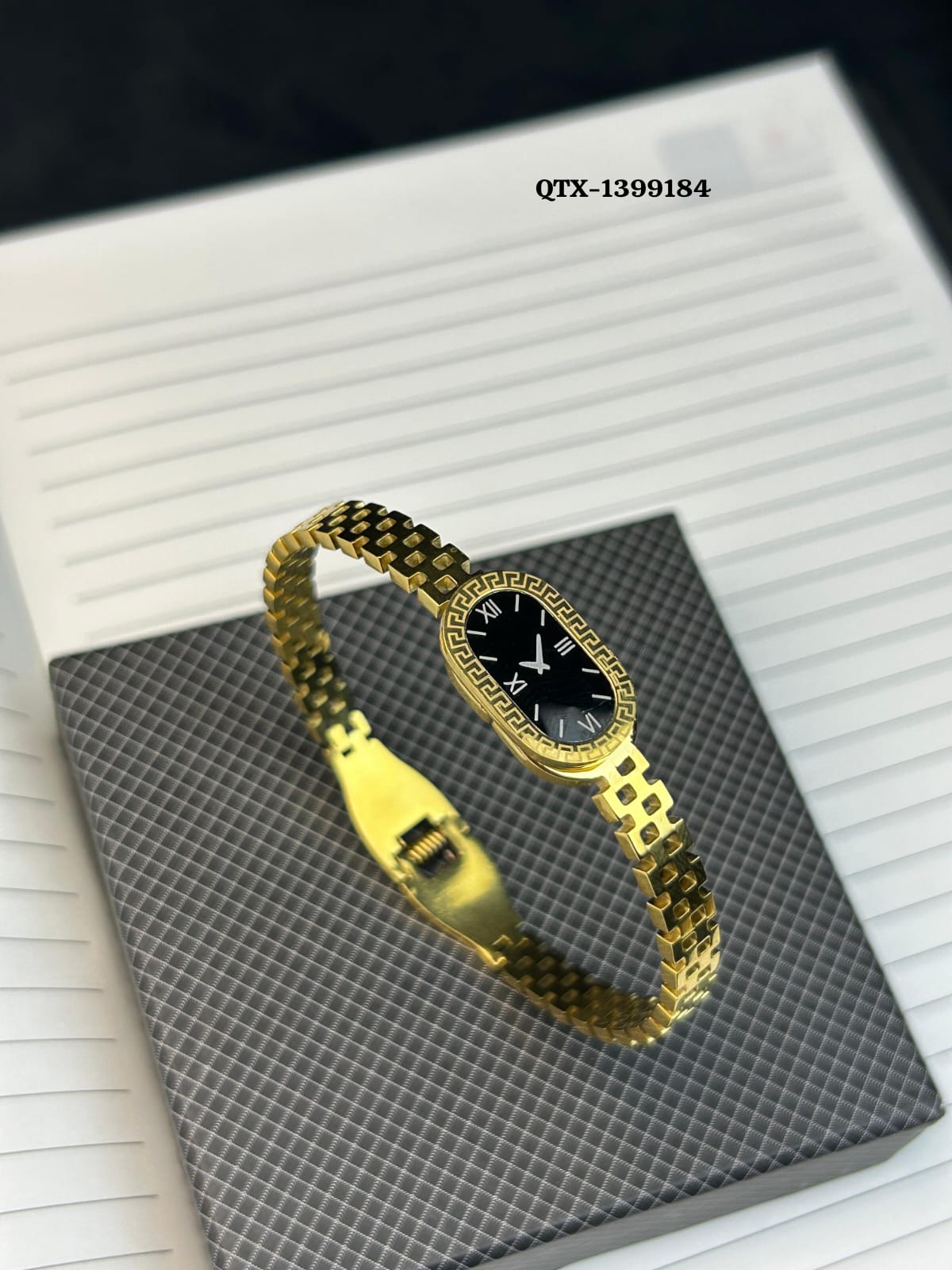 Fake Watch Handcuff Bracelet for Women