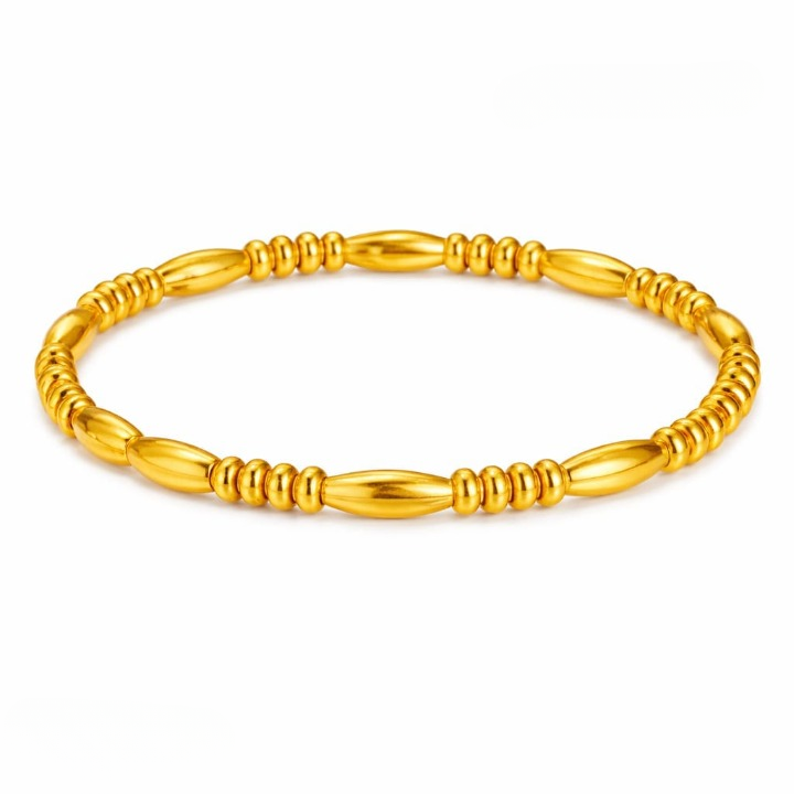 Filled Dots Bambo Korean Bangle