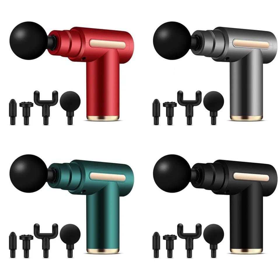 Professional Massager Gun With 4 Massage Heads