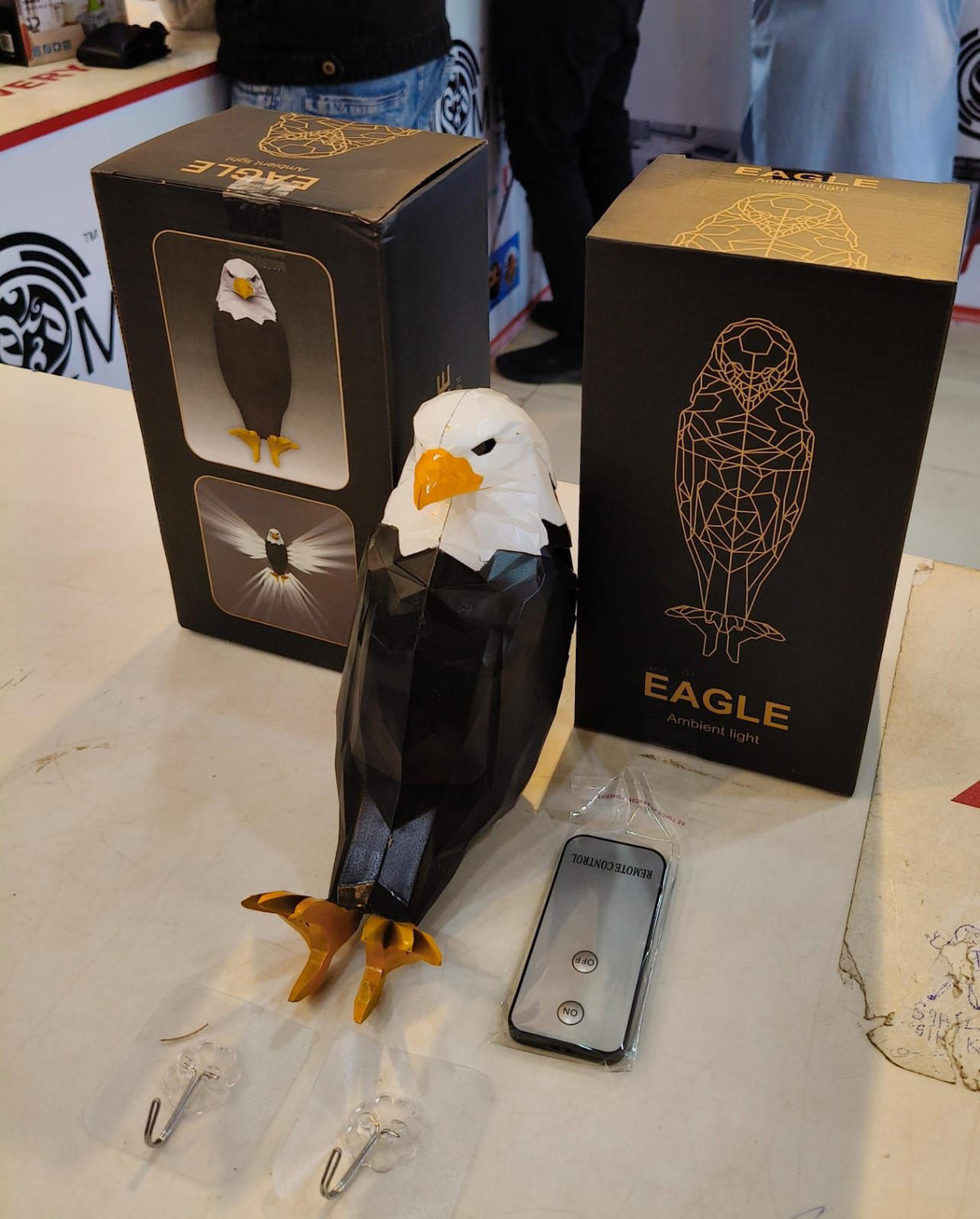 Eagle Design Wall Lamp with Remote Control