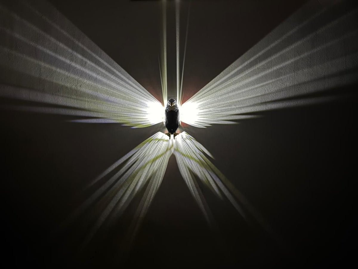 Eagle Design Wall Lamp with Remote Control