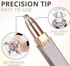 Updated Design 2-in-1 Flawless Eyebrow Trimmer | USB Rechargeable